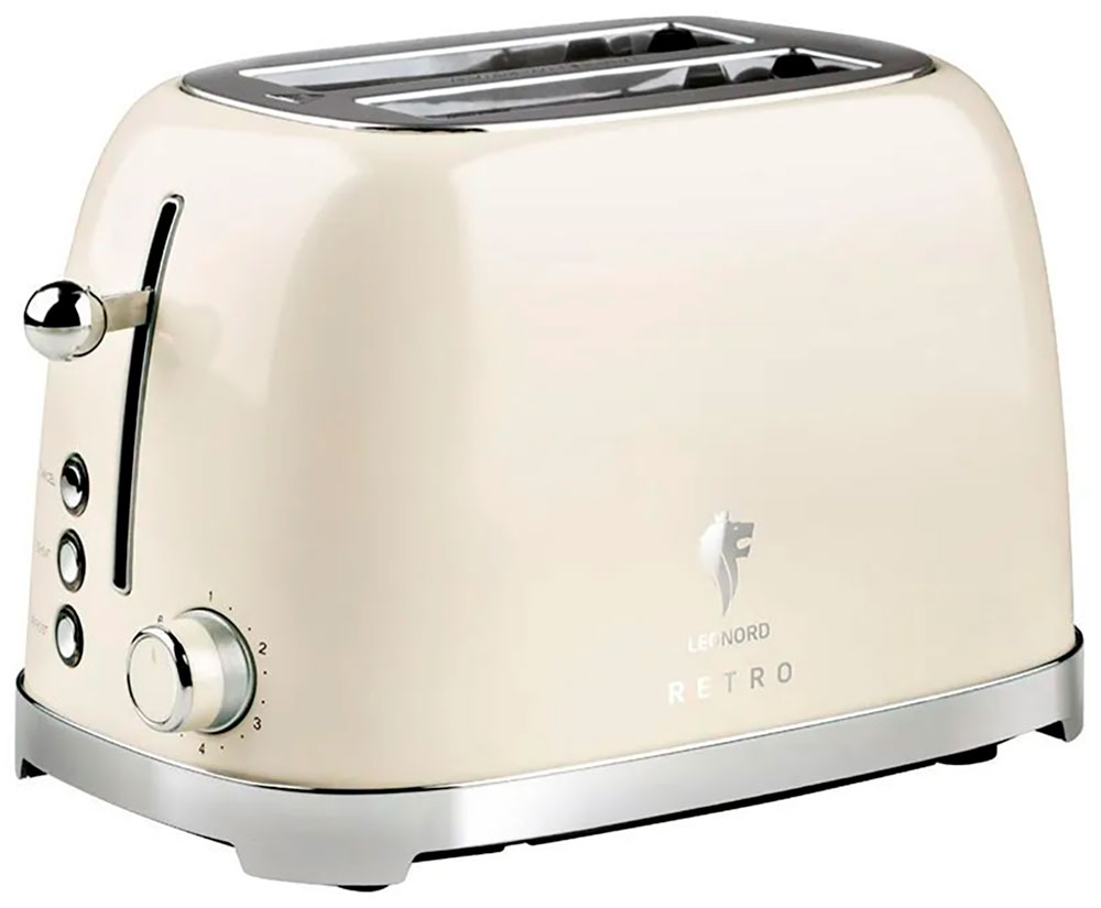Изображение товара Тостер Leonord LE-1901/1 RETRO, бежевый (105837)