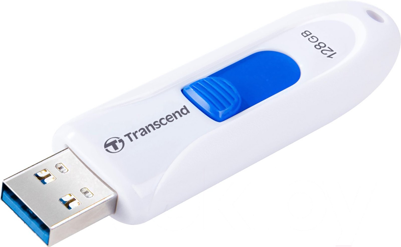 Изображение товара Флеш диск Transcend 128Gb Jetflash 790 TS128GJF790W USB3.0 белый Изображение товара Флеш диск Transcend 128Gb Jetflash 790 TS128GJF790W USB3.0 белый