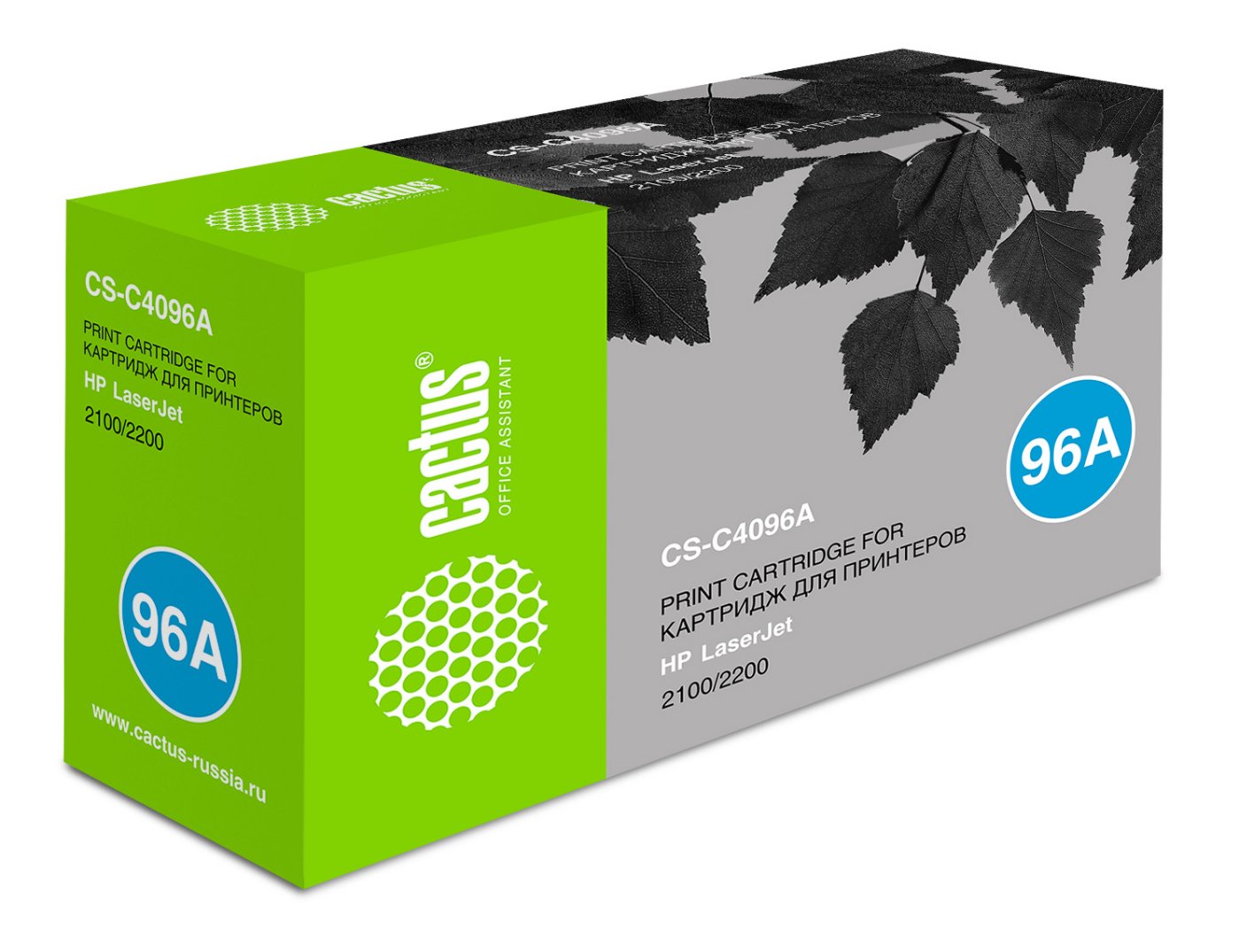Изображение товара Картридж лазерный Cactus CS-C4096A C4096A черный (5000стр.) для HP LJ 2100/2200