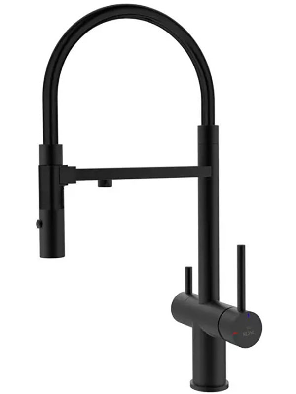 

Кухонный смеситель Rose R958/черный (R958H)