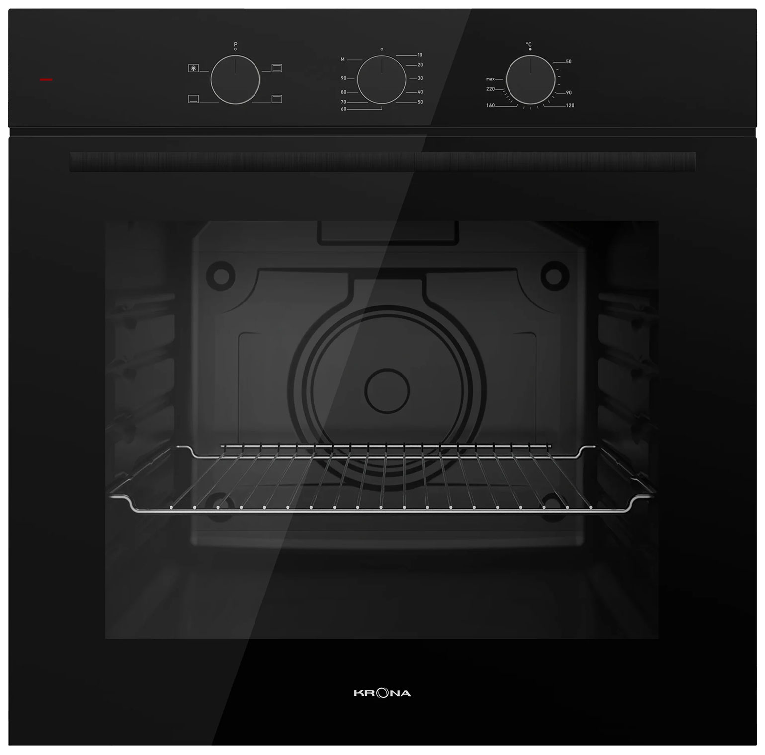 

Электрический духовой шкаф Krona ELEMENT 60 BL/BL, Черный