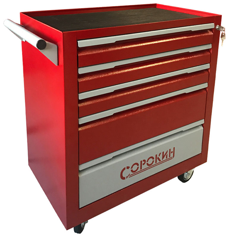 Изображение товара Тележка инструментальная Сорокин 9.5, 5 ящиков