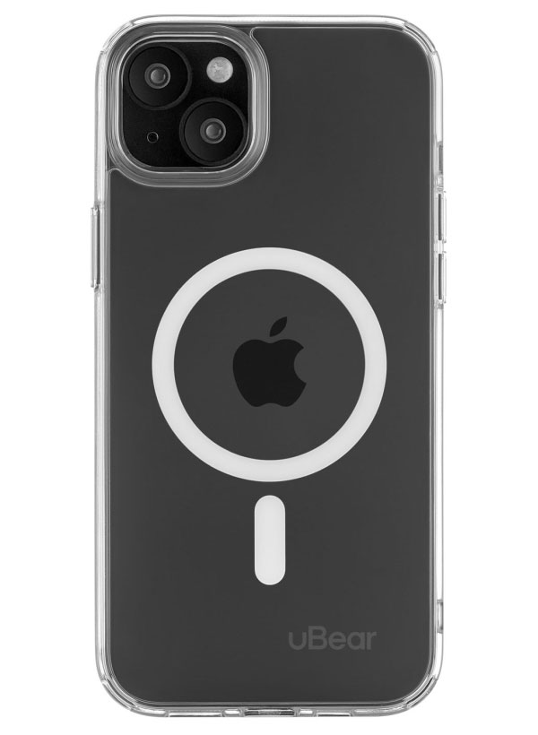 Изображение товара Чехол для мобильного телефона uBear Real Mag Case, для iPhone 15 Plus, прозрачный (CS254TT67RL-I23M)