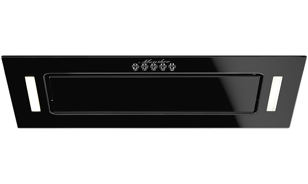 Изображение товара Вытяжка Monsher ALES 60 Noir встраиваемая с светодиодным освещением