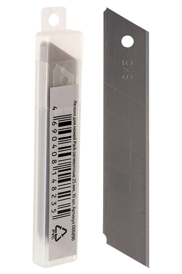 

Лезвия для ножей Park сегментные, 25 мм, 10 шт (006896)