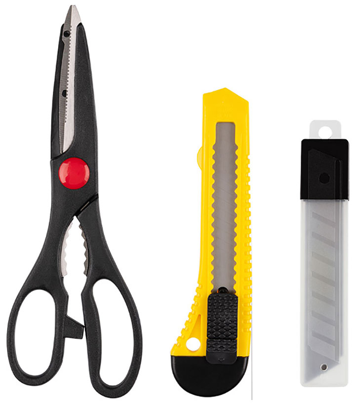 Изображение товара Набор инструментов Park 7 предметов для дома и мастерских, блистер