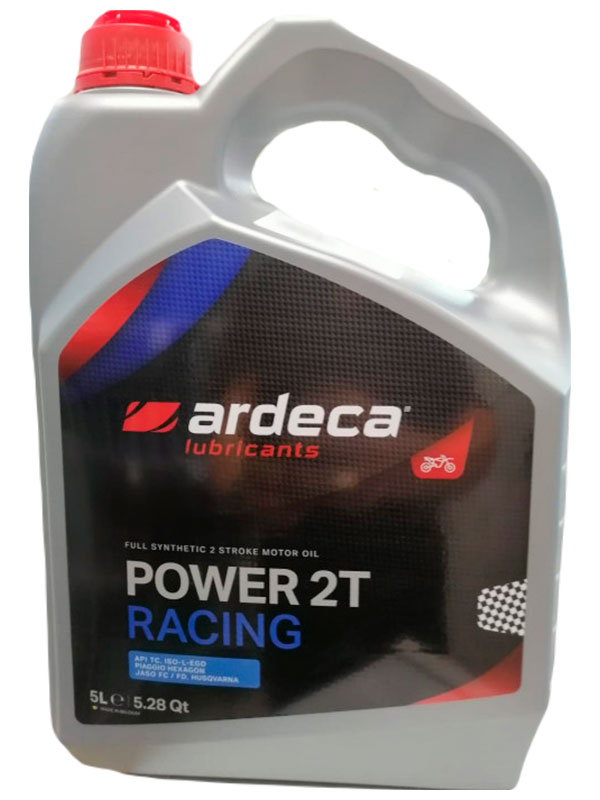 Моторное масло  Ardeca POWER RACING 2T (UA/RU) 5L Моторное масло  Ardeca POWER RACING 2T (UA/RU) 5L