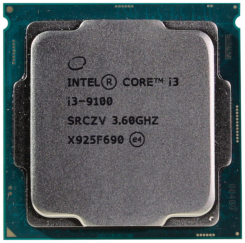 Изображение товара Процессор Intel Core i3 9100 LGA1151 OEM (CM8068403377319) Изображение товара Процессор Intel Core i3 9100 LGA1151 OEM (CM8068403377319)