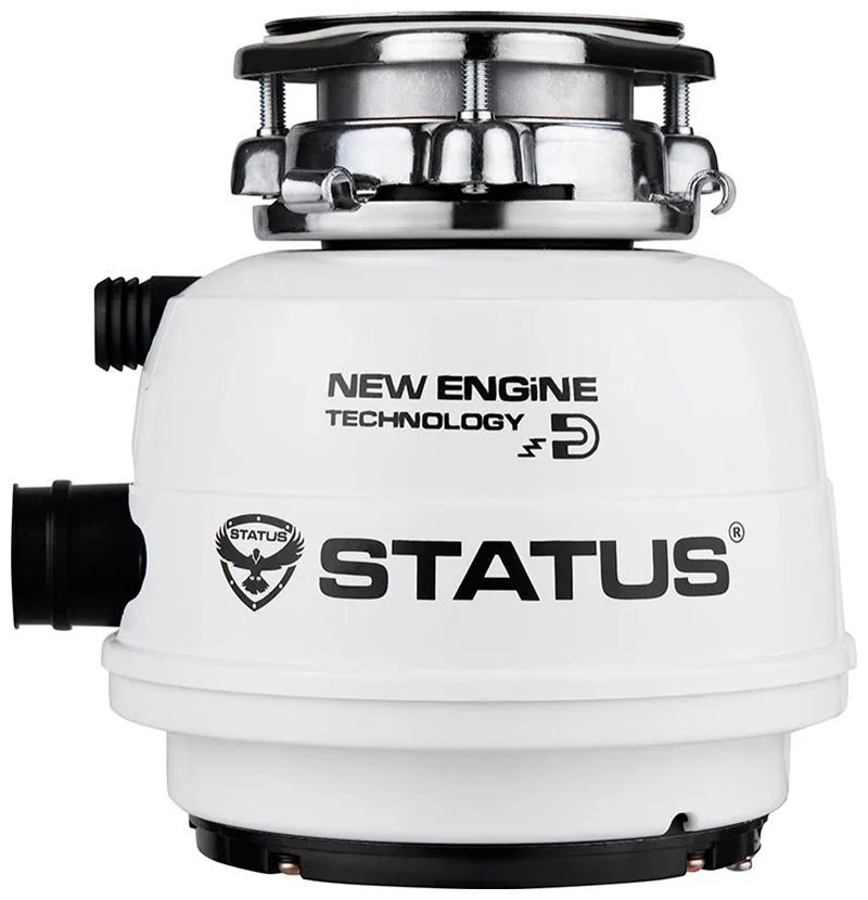 Изображение товара Индукционный измельчитель пищевых отходов Status NEXT 200 Compact Wireless белый