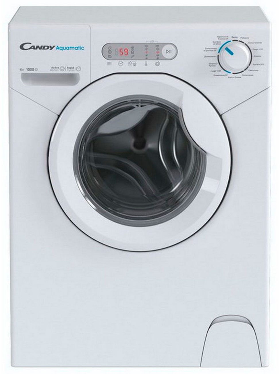 Изображение товара Стиральная машина Candy Aquamatic Evo AQUE 1043D-07 4 кг узкая