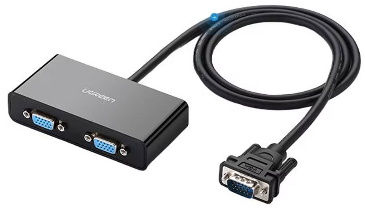 Изображение товара Сплиттер Ugreen 20918 1*2 VGA splitter, черный