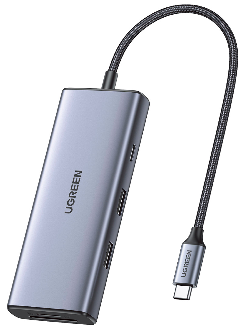 Изображение товара Адаптер Ugreen CM498 Revodok Pro 7-in-1 HDMI USB-C SD Micro SD Power