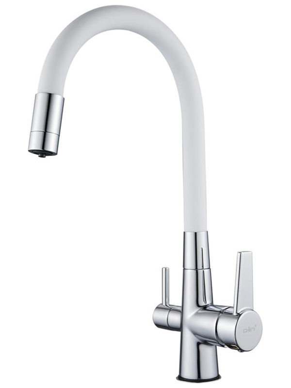 Изображение товара Смеситель для кухни с фильтром D-Lin D159317-3 белый