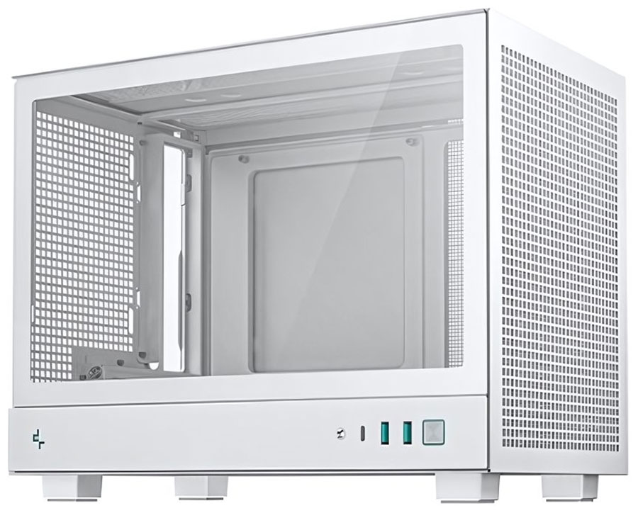 Изображение товара Компьютерный корпус Deepcool CH160 WHITE мини Тора стекло сетка