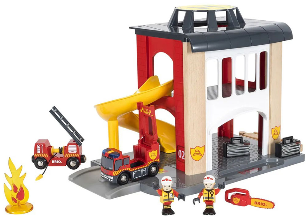 Изображение товара Игровой набор BRIO Пожарное отделение 12 предметов
