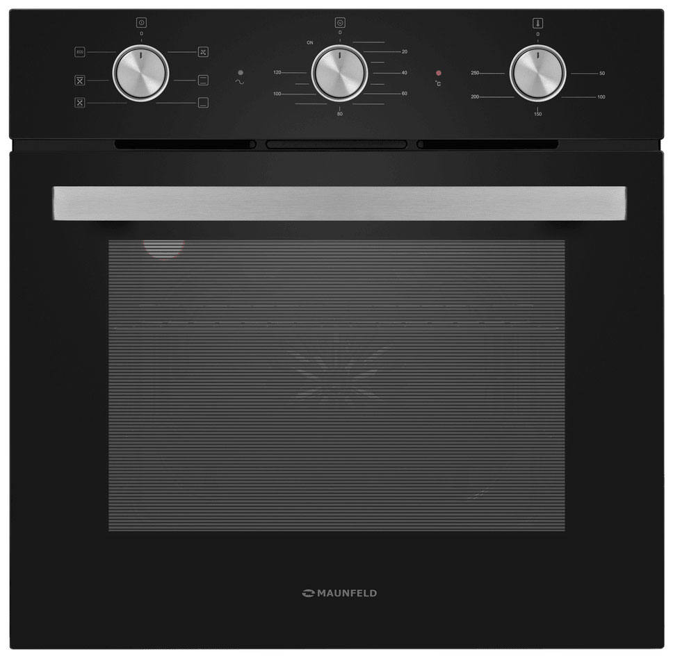 Изображение товара Электрический духовой шкаф Maunfeld AEOF6060B с гидролизной очисткой и 7 режимами работы
