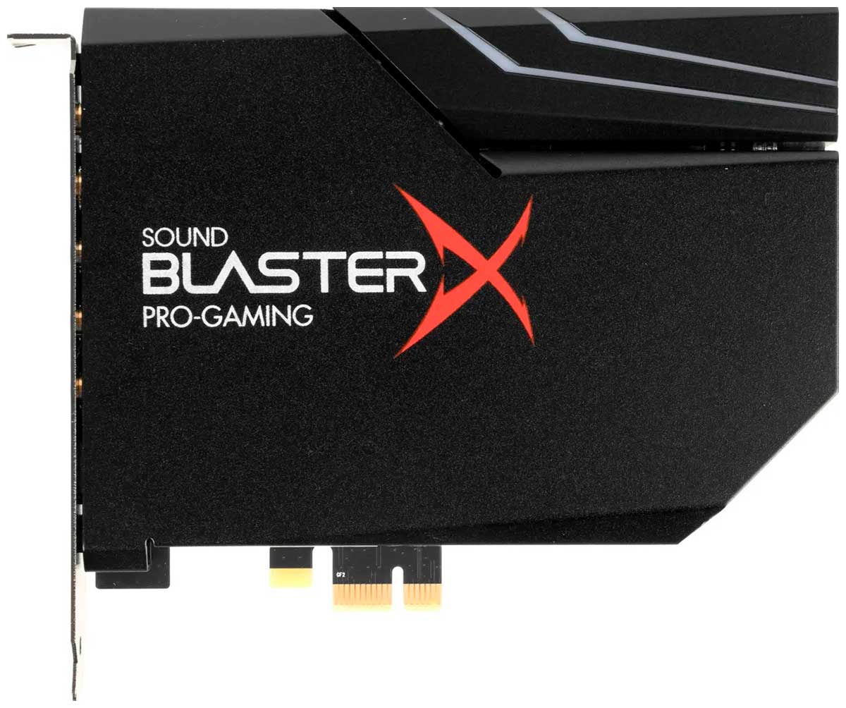 Изображение товара Звуковая карта Creative PCI-E BlasterX AE-5 Plus (BlasterX Acoustic Engine) 5.1 Ret (70SB174000003)