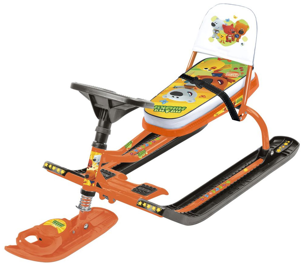 Изображение товара Снегокат Ника Тимка спорт 4-1 (ТС4-1) Ми-ми-мишки на желтом