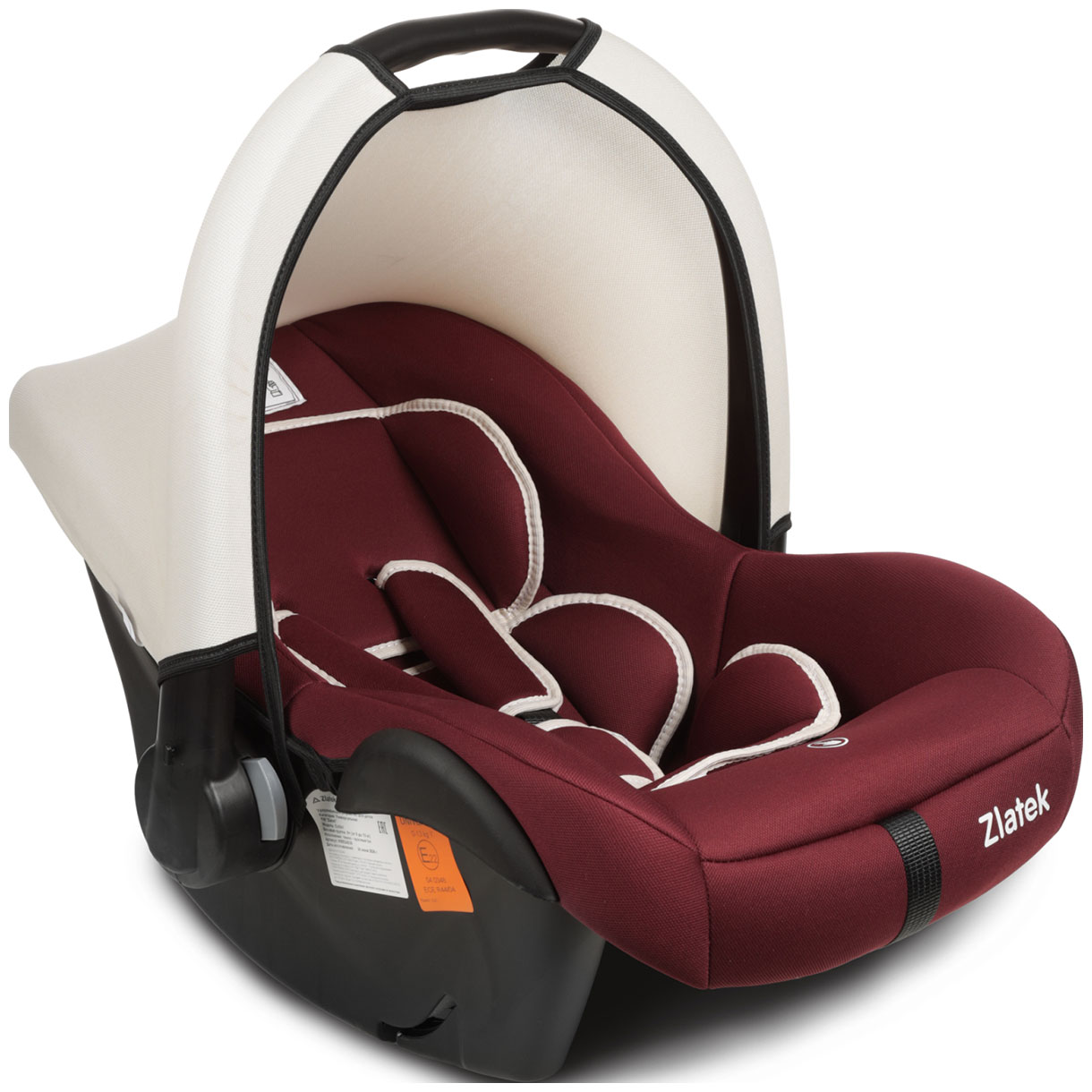 

Автокресло Zlatek Колибри Lux гр.0+, темно-красный (KRES4038)