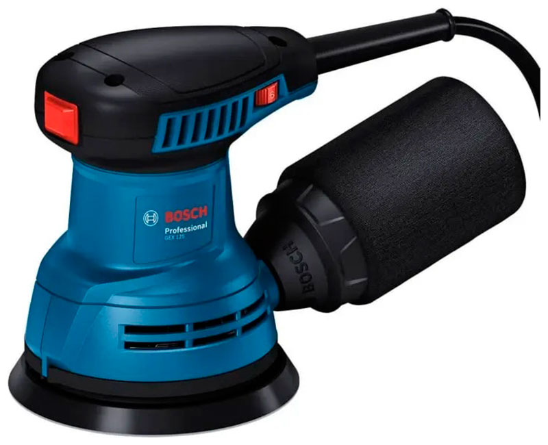 Шлифмашинка эксцентриковая Bosch GEX 125 (06013A80F0) Шлифмашинка эксцентриковая Bosch GEX 125 (06013A80F0)