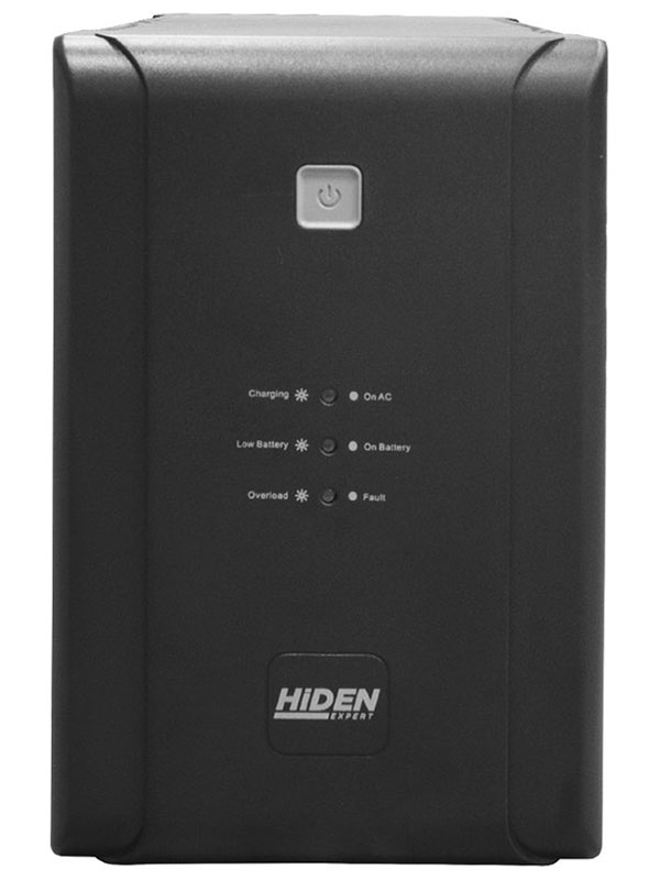 

Источник бесперебойного питания Hiden EXPERT ULS1000E, 1000ВА/600Вт, 4xSchuko+2хIEC, C13, LED, USB, Черный