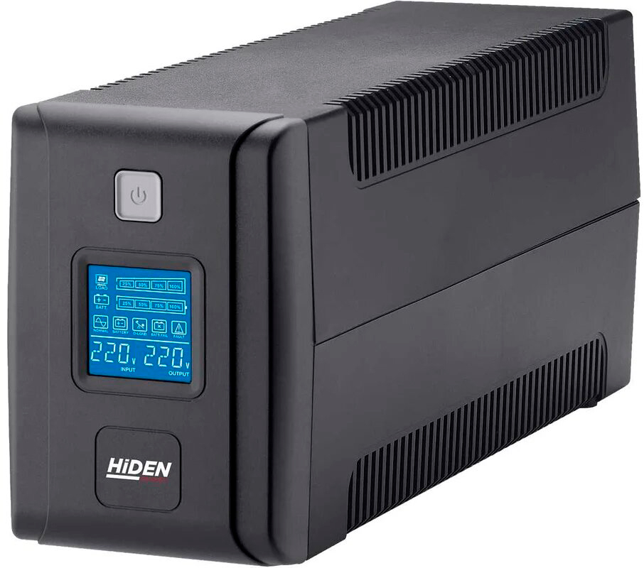 

Источник бесперебойного питания Hiden EXPERT (ULS1500C) 1500ВА/900Вт, 4xSchuko+2хIEC, C13, LCD, USB, Черный