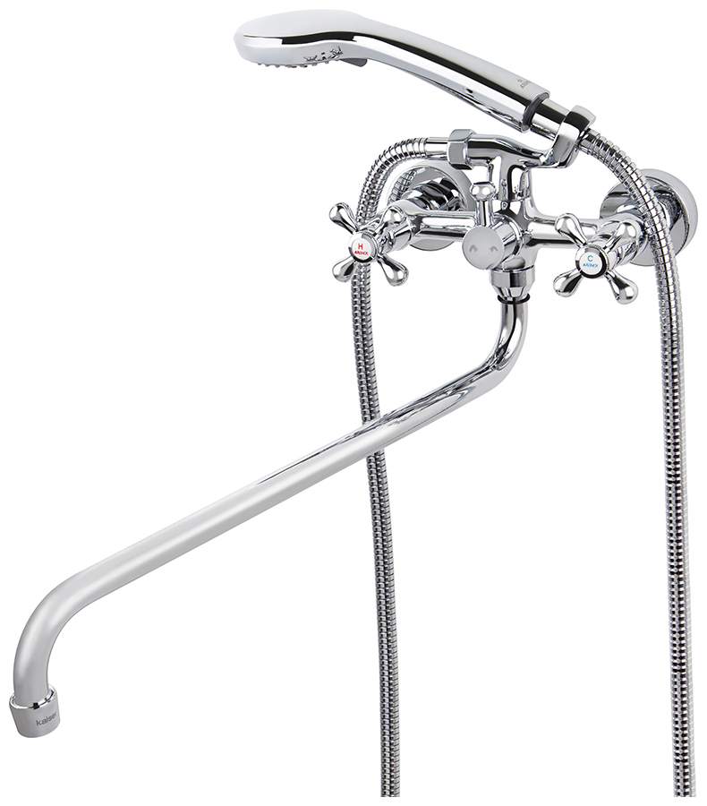 Изображение товара Смеситель для ванны с душем Kaiser Carlson Style, Хромированный (44255)