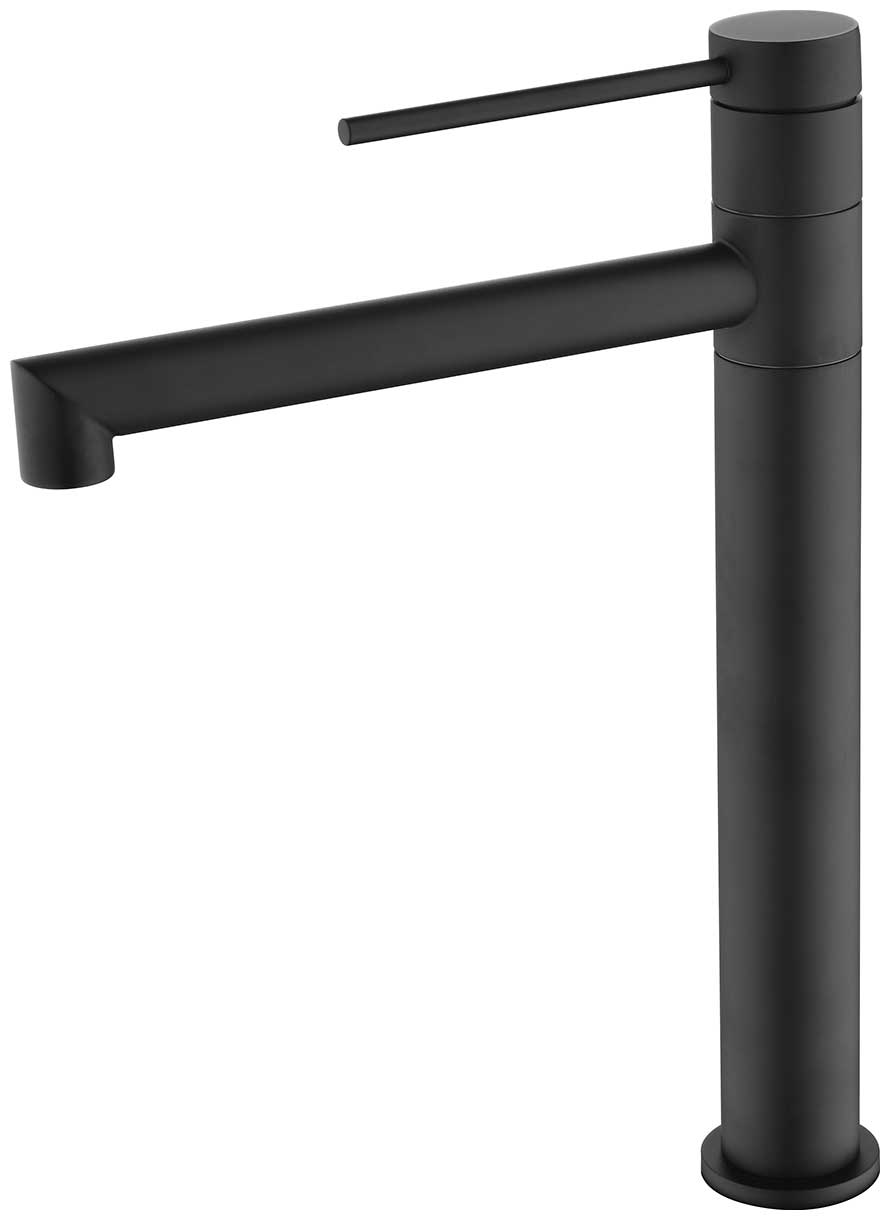 Изображение товара Смеситель для раковины Kaiser Vita черный матовый 43111-2 однорычажный