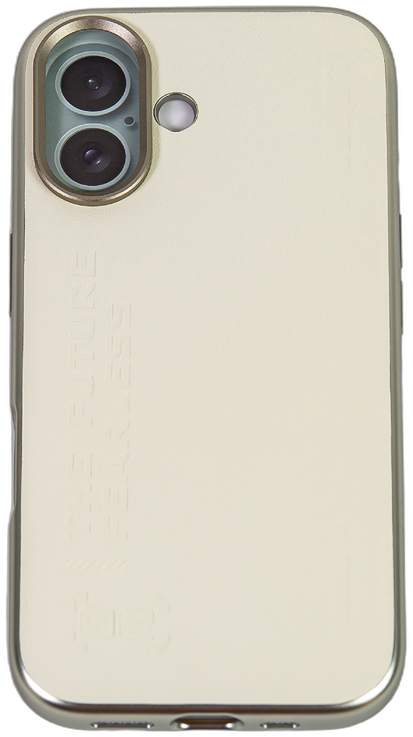 Чехол с магнитным покрытием Type Gorilla Premium Magnetic iPhone 16, White Leather (BL-T52-iP16-LTR-WH) Чехол с магнитным покрытием Type Gorilla Premium Magnetic iPhone 16, White Leather (BL-T52-iP16-LTR-WH)