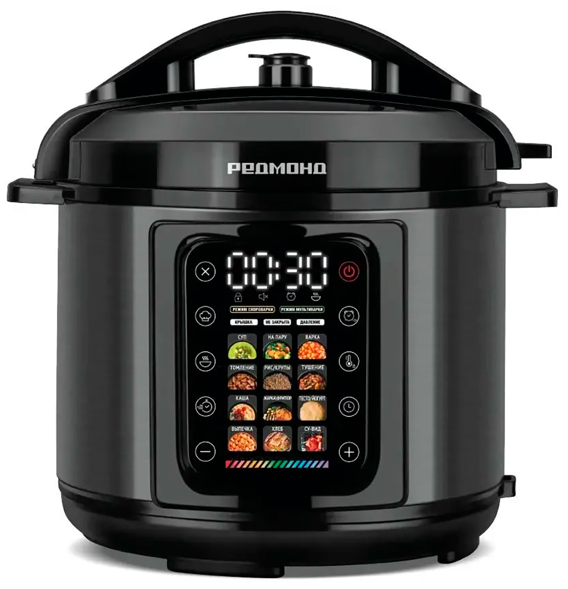 Изображение товара Мультиварка-скороварка Редмонд MP111, черный