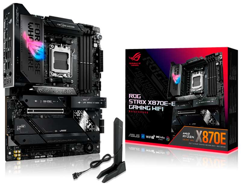 Изображение товара Материнская плата Asus ROG STRIX X870E-E GAMING WIFI