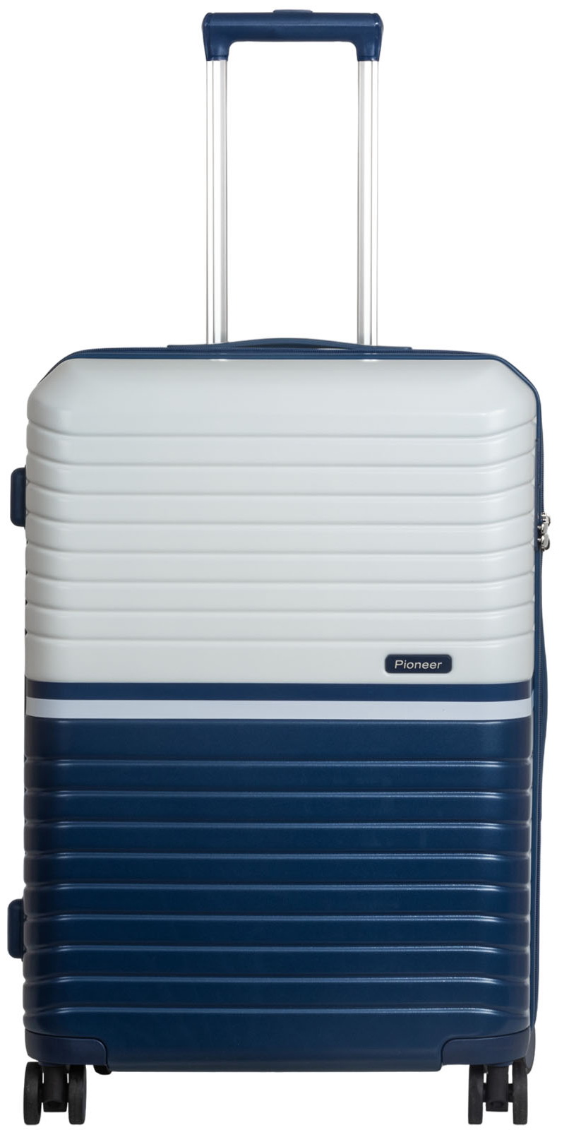 

Чемодан Pioneer Navy PS-02124, Белый/синий
