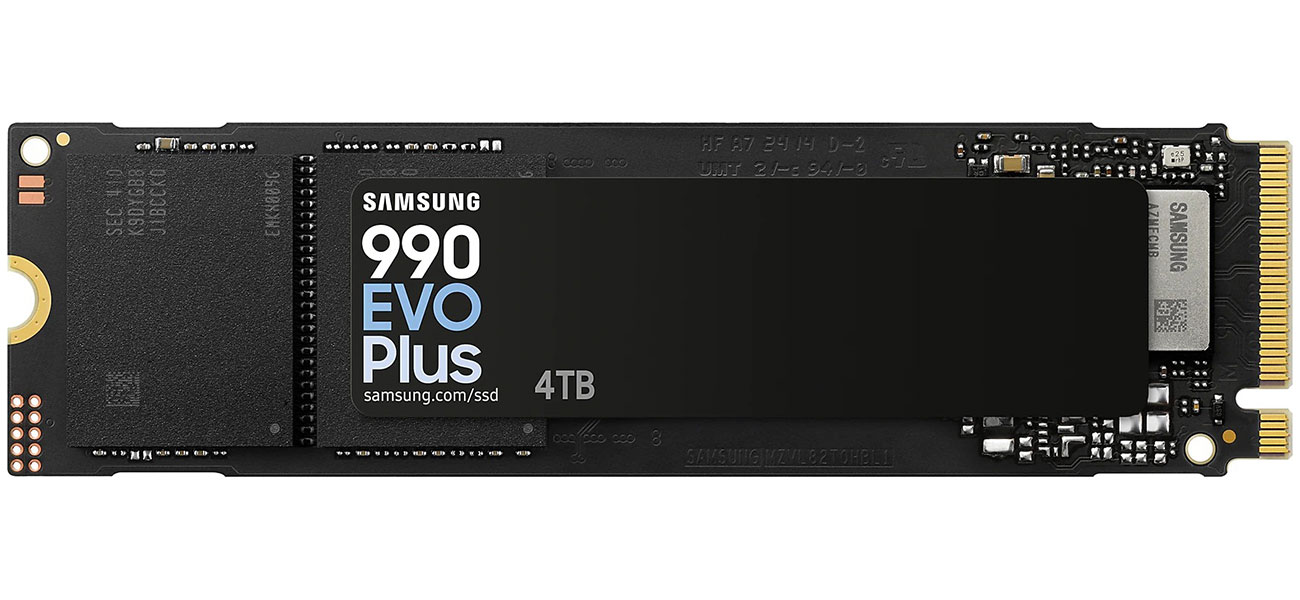 Изображение товара SSD накопитель Samsung M.2 4Tb 990 EVO plus PCIe 4.0 (MZ-V9S4T0BW)