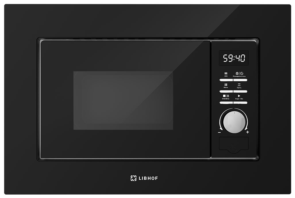 

Встраиваемая микроволновая печь СВЧ Libhof MOS-2120 black, Черный