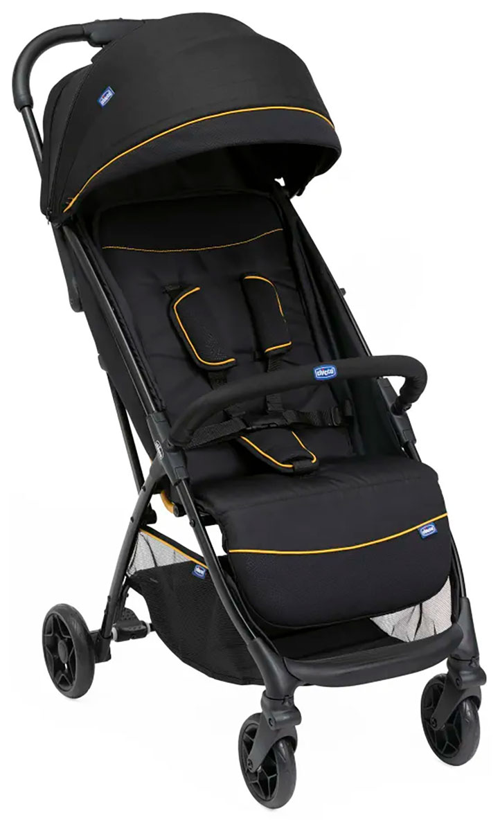 

Детская прогулочная коляска Chicco GLEE UNEVEN BLACK, Черный