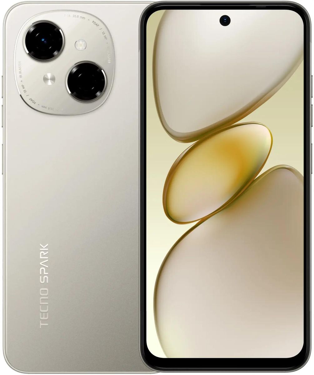 Смартфон Tecno Spark Go 1 64Gb 3Gb золотистый