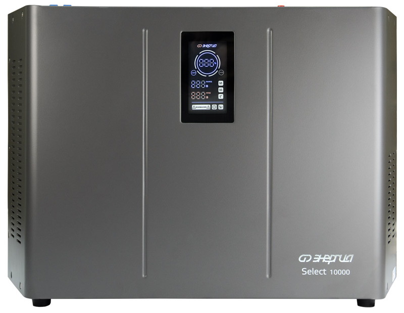 

Стабилизатор напряжения Энергия Select 10000, Серебристый