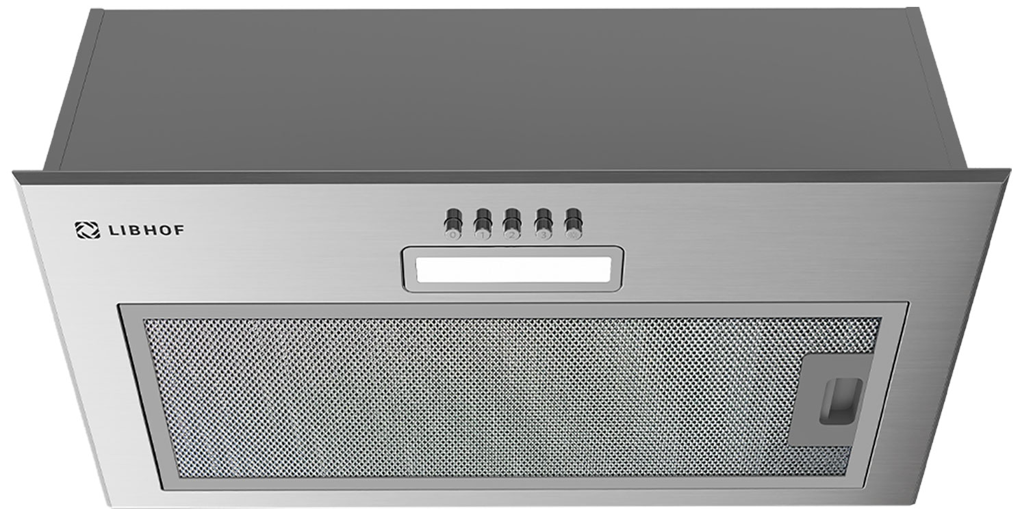 Изображение товара Вытяжка Libhof LB-2252 серебристая встроенная для кухни