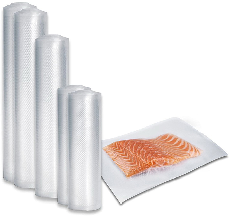 Изображение товара Набор рулонов и пакетов для вакуумной упаковки Caso 7 Sterne 150 мкм
