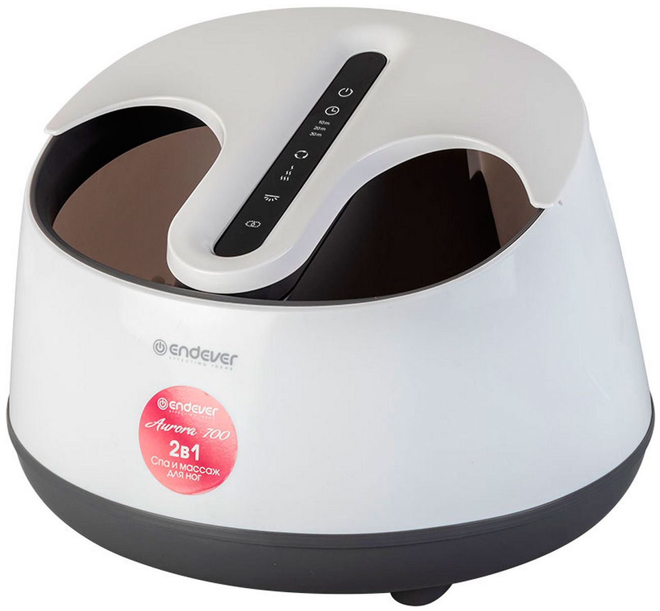 

Ванночка паровая для ног Endever Aurora-700 серый/белый