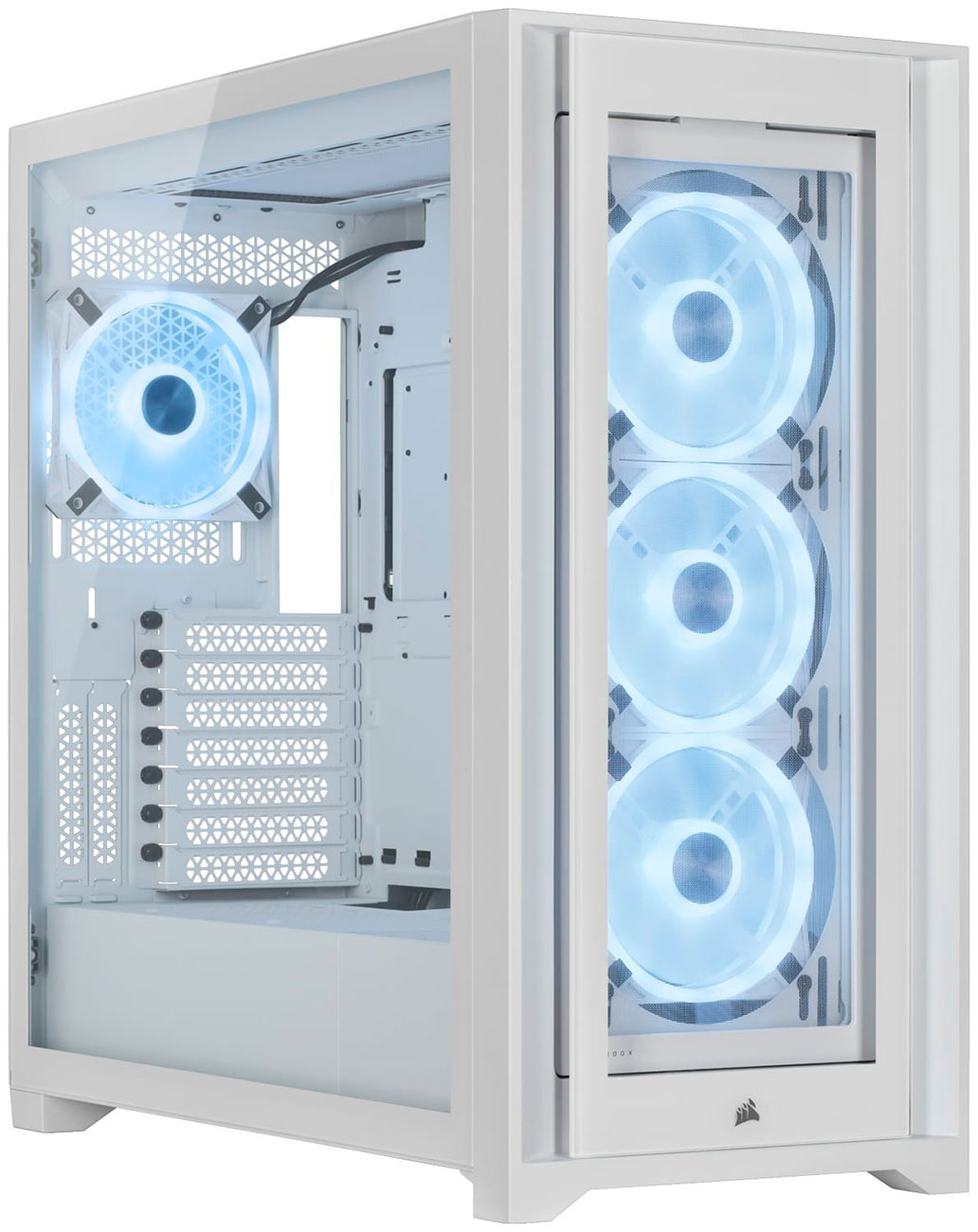 Изображение товара Компьютерный корпус Corsair iCUE 5000X RGB QL Edition White (CC-9011233-WW)