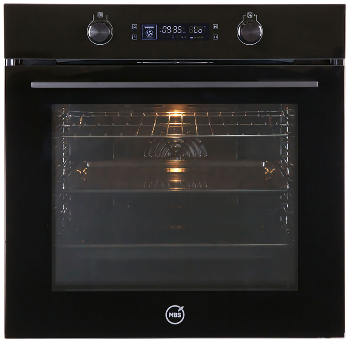 Изображение товара Электрический духовой шкаф MBS DE-654BL с грилем и конвекцией, 80 л