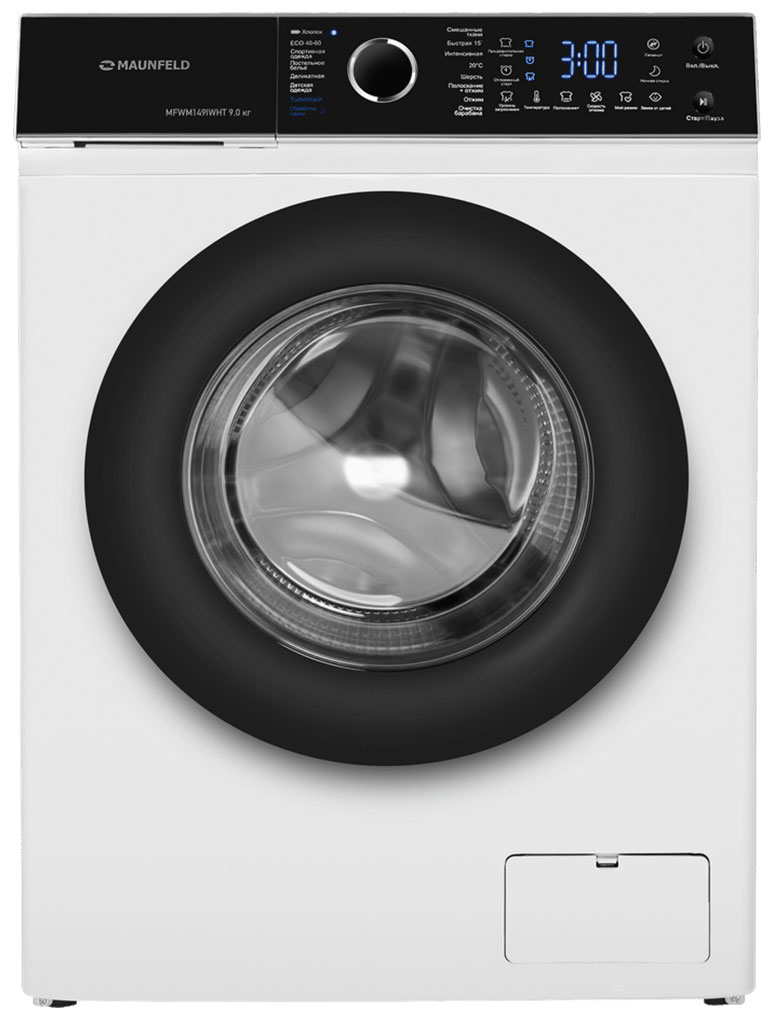 Изображение товара Стиральная машина Maunfeld FWM149IWHT 9 кг 1400 об/мин A+++ с паром