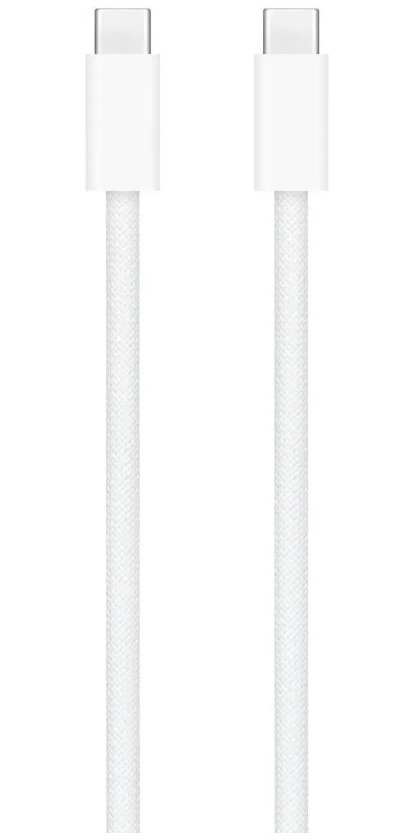 Кабель Apple USB-C - USB-C, 240 Вт, 2 м (A2794) Кабель Apple USB-C - USB-C, 240 Вт, 2 м (A2794)