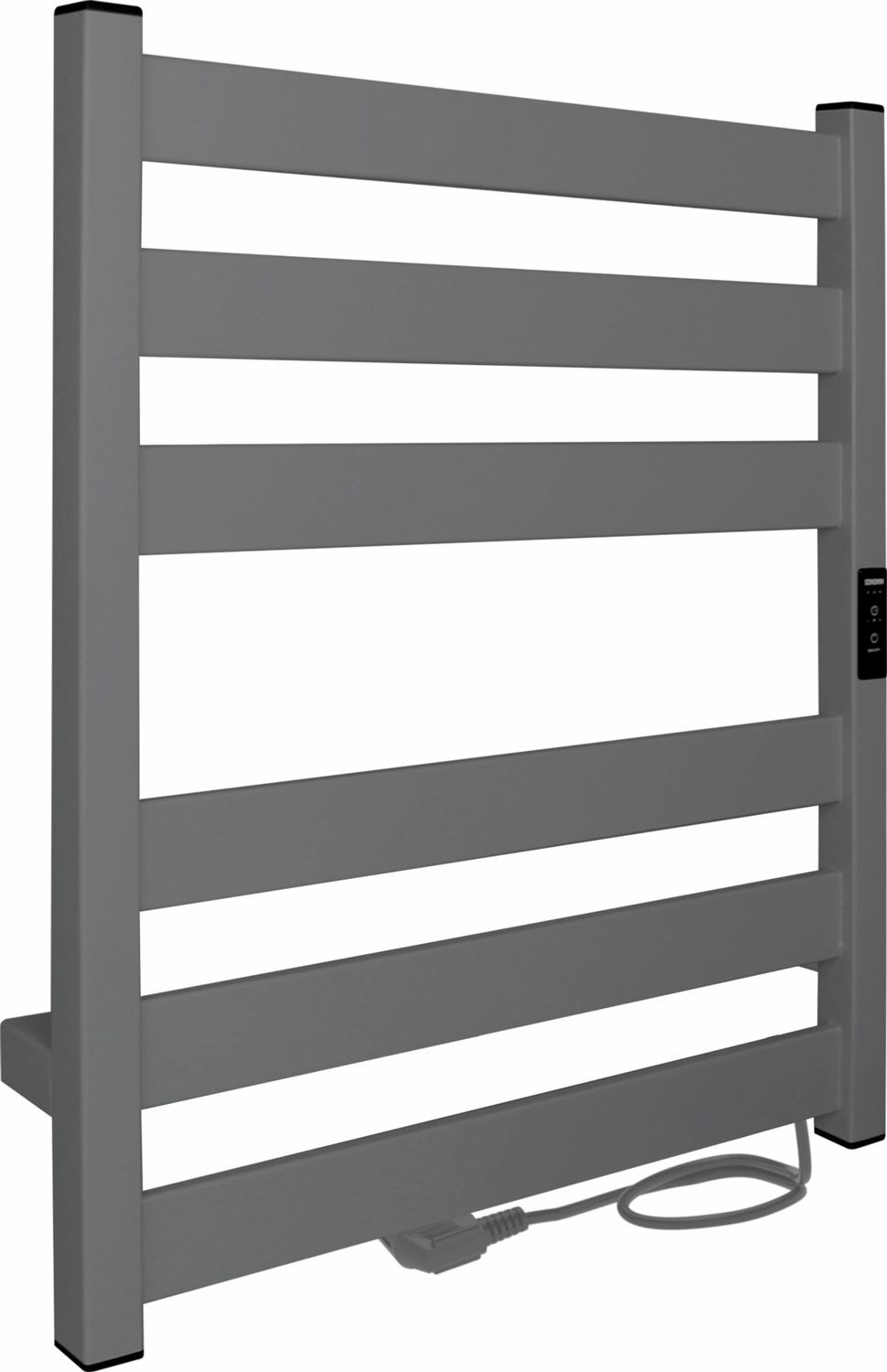 Изображение товара Электрический полотенцесушитель Indigo Oktava Slim 5, без полки, Magnetic Grey (LСLOKS5E60-50MGRt)