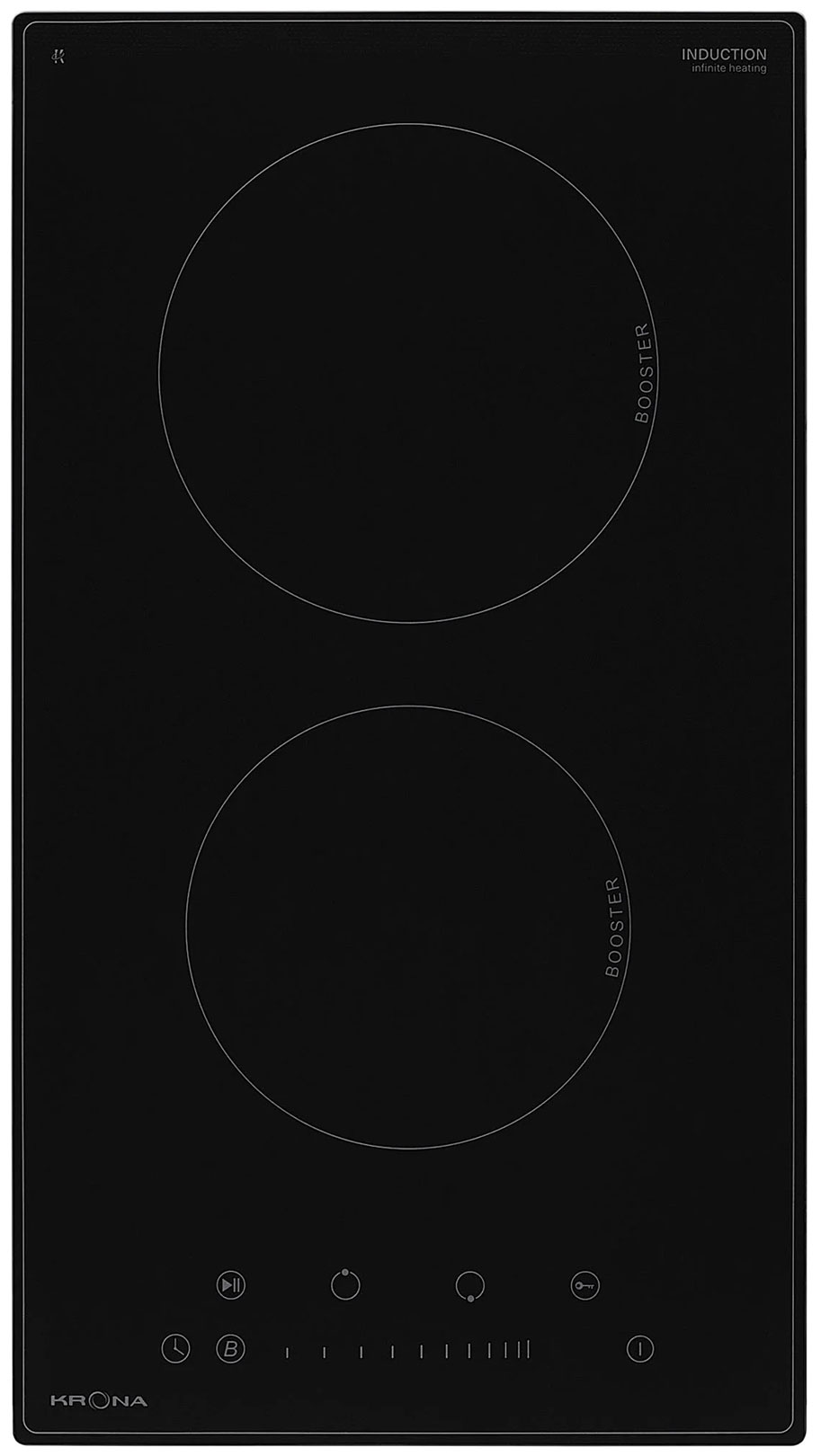 

Электрическая варочная панель Krona FORTE 30 BL, Черный