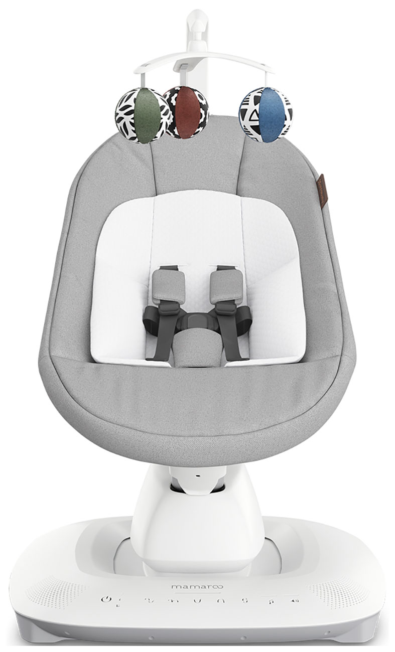 Изображение товара Кресло-качалка UPPAbaby mamaRoo Stella - Grey Melange (2001-MRO-EU-STL)