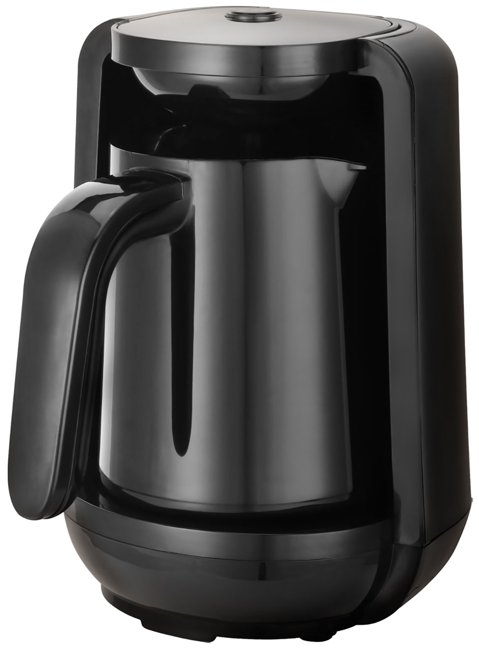 Изображение товара Кофеварка BQ ET1172P черная электрическая турка мощность 500 Вт для кофе по-турецки