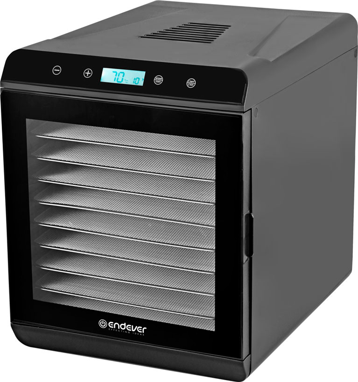 Изображение товара Сушилка для овощей и фруктов электрическая Endever Skyline FD-64 (90851), черный