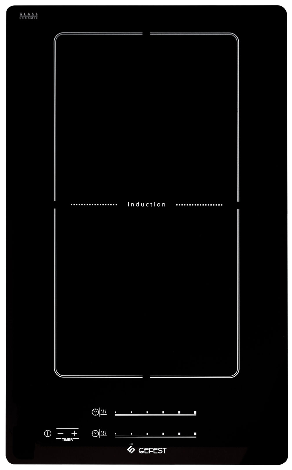 

Электрическая варочная панель Gefest ПВИ 4001 К1, Черный